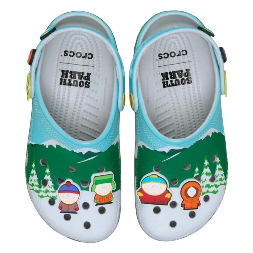 Crocs South Park Multi The Boys Classic Clogs Adult Mens Size 13 Shoe NEW in Box